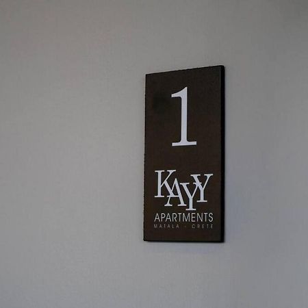 Kayy Apartments 1 In Matala Exterior photo