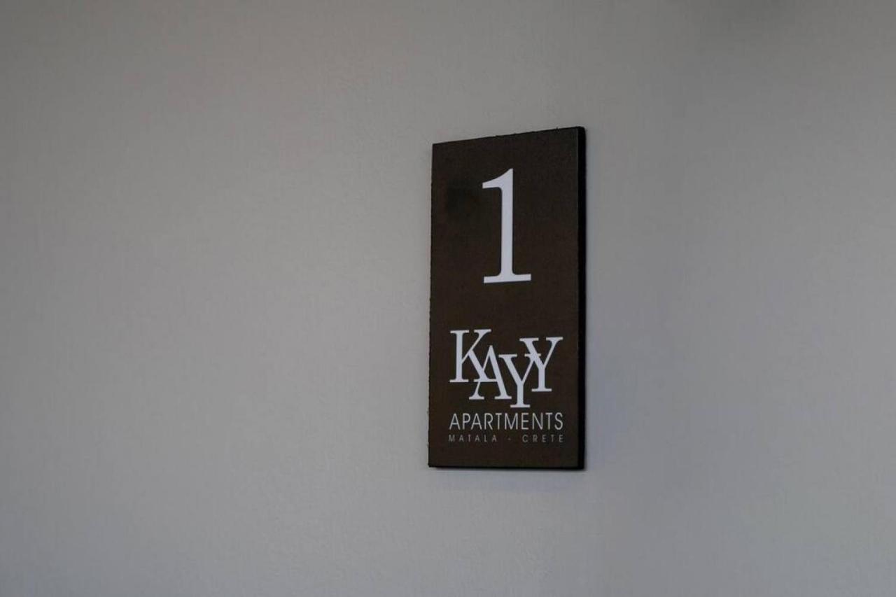 Kayy Apartments 1 In Matala Exterior photo